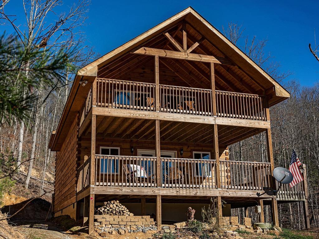 Log Cabin In Smoky Mountains Hotel Сивиървил Екстериор снимка