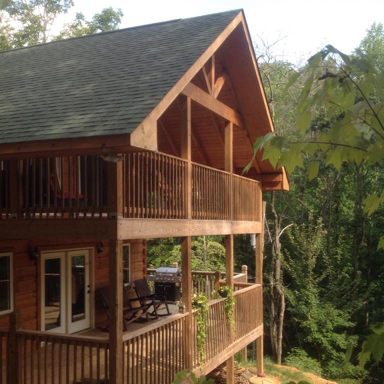 Log Cabin In Smoky Mountains Hotel Сивиървил Екстериор снимка